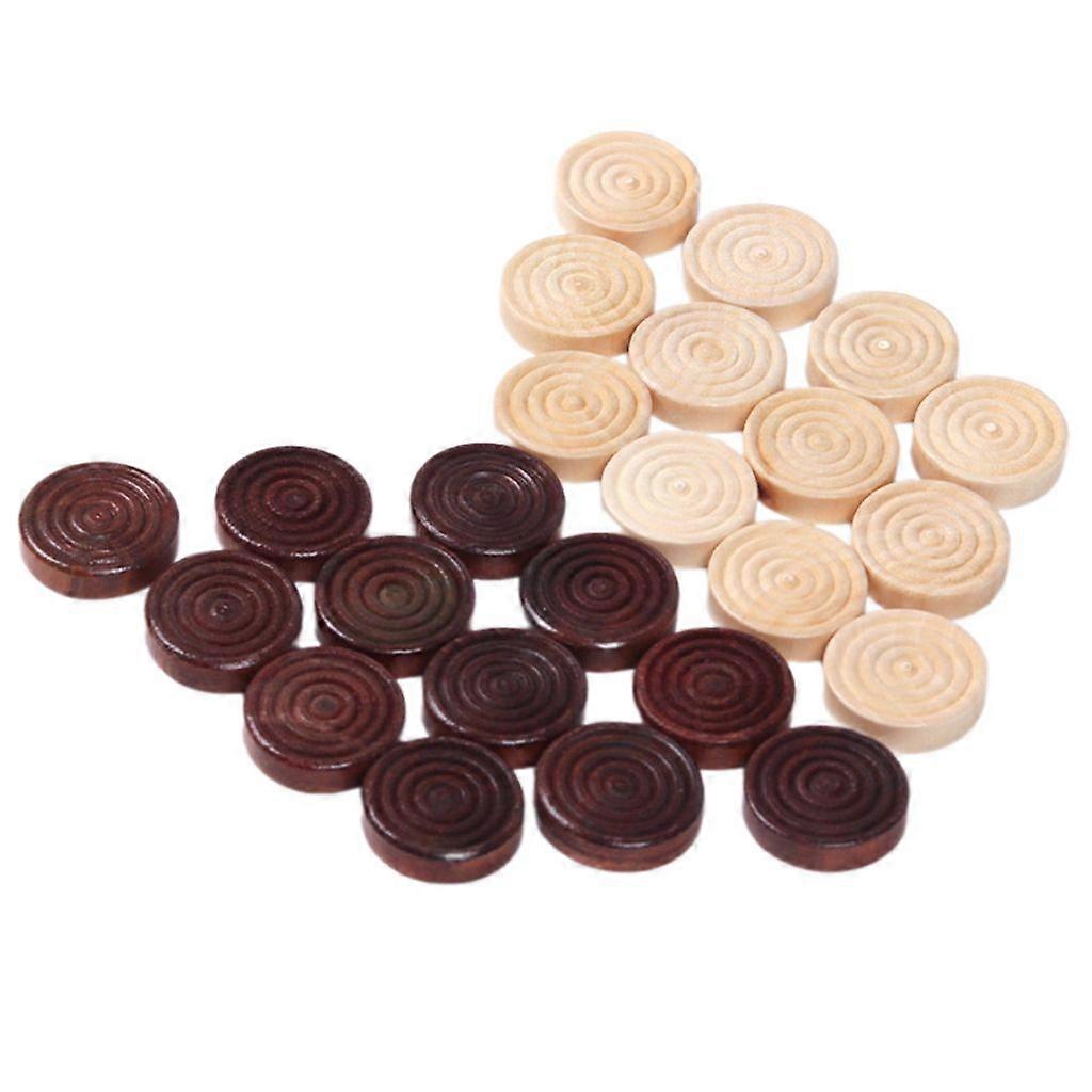 Backgammon Pieces Board Game Backgammon Chess Stackable Wood Checker Pieces