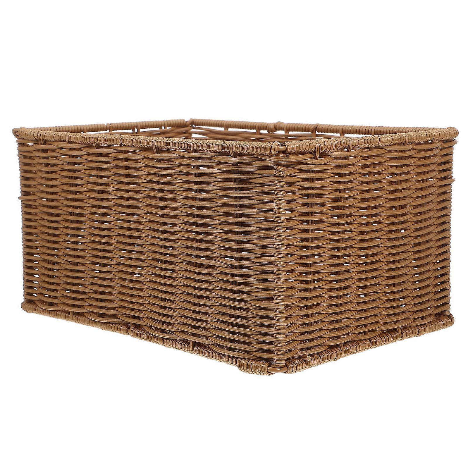 Hand-woven Basket Designed for Fruit Display, Kitchen Organization and More