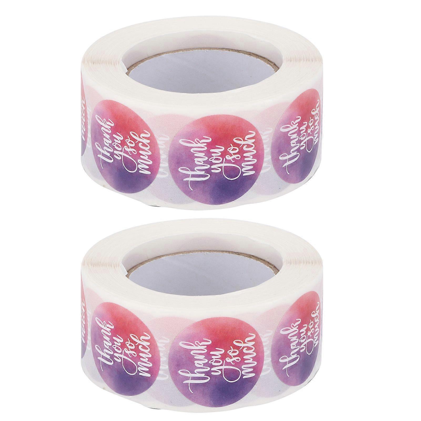 2025 Cel mai recent model 2Pcs Washi Tapes Violet Mulțumesc Prea mult decorativ