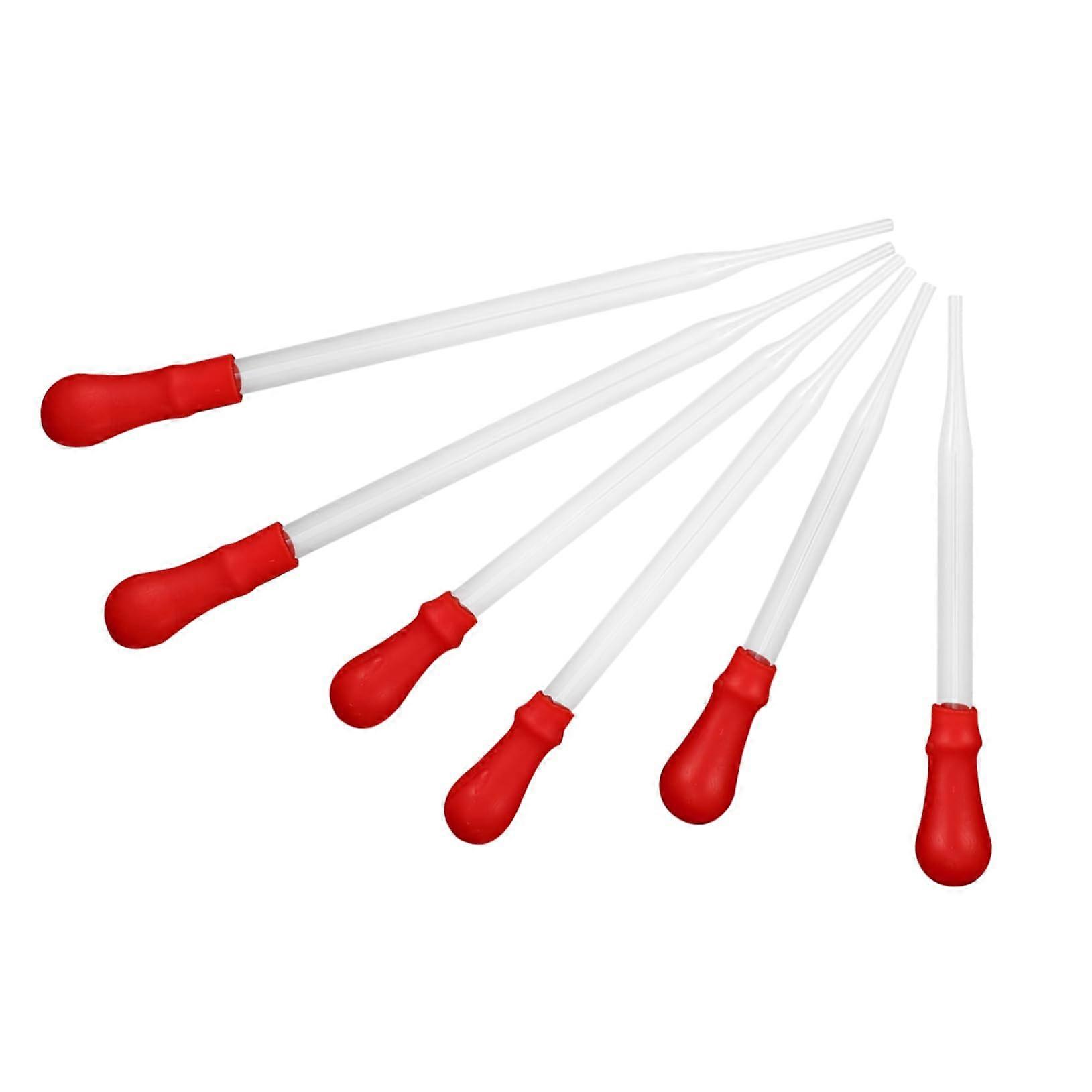 Dropper Bottles Pack Of 30 PET Reusable, Large Squeezable Pipette Bulb, Laboratory Needle Hole Cap, For Liquid Seasoning