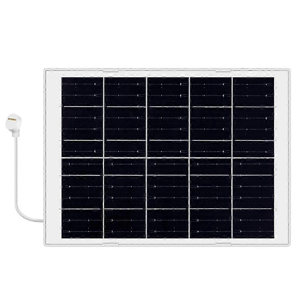 8W Solar Panel with Extension Cable for Camera Security Camera SZRH
