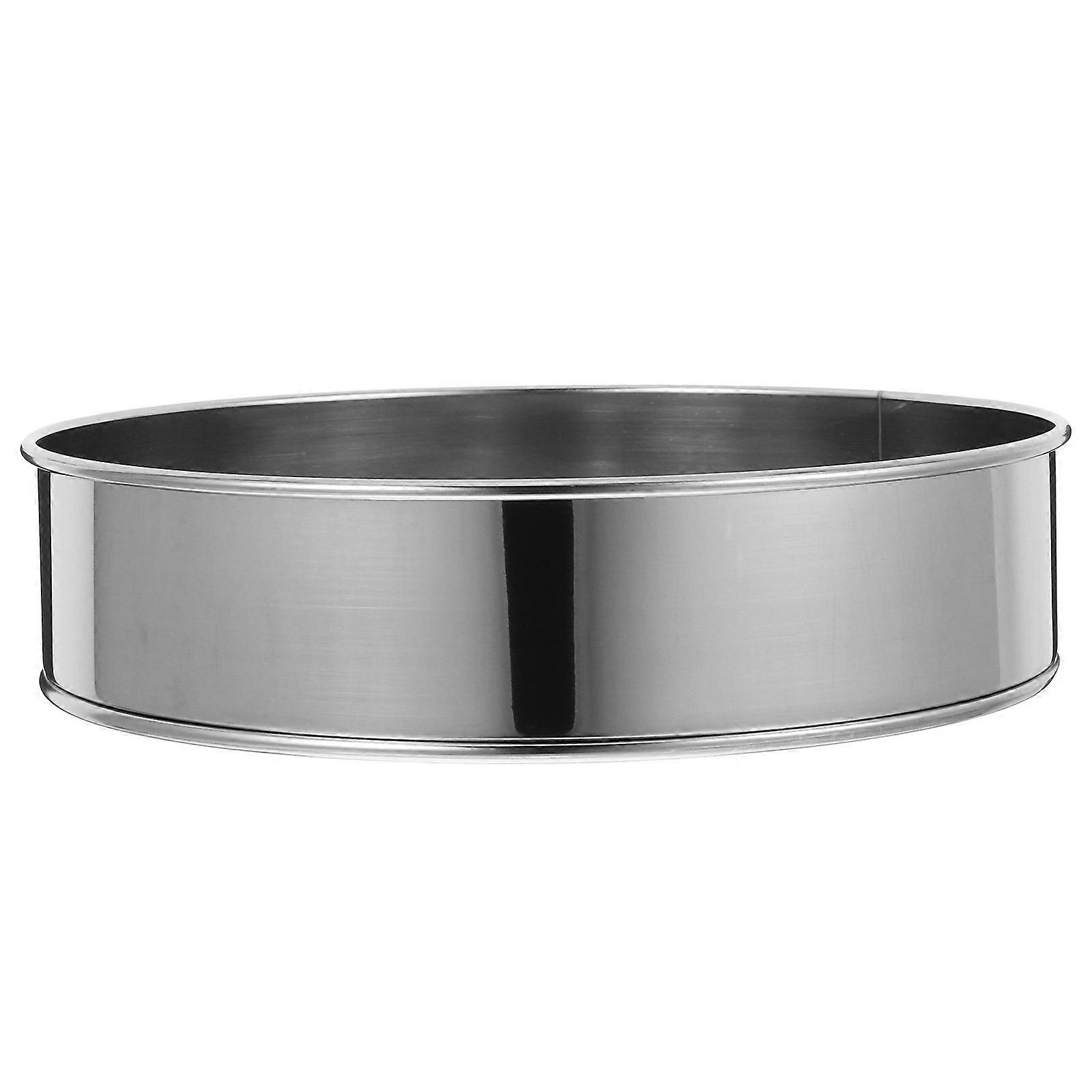 Test Sieve Accurate Efficient Sieving Tool Soil Test Sieve Stainless Steel Soil Shaker (10 Mesh)