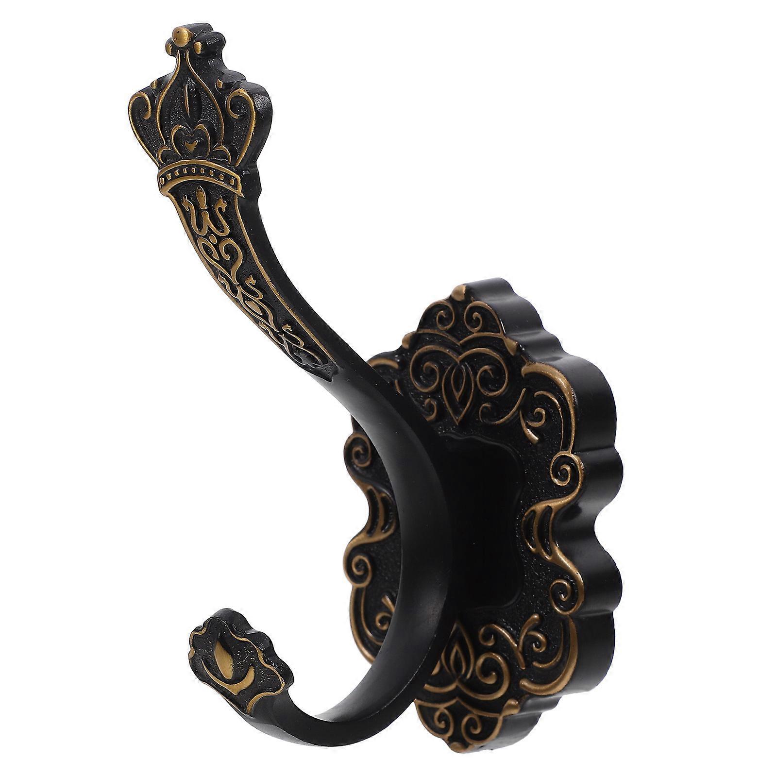 Wall Hooks Rustic Coat Hooks Durable Zinc Alloy Family 1Pcs