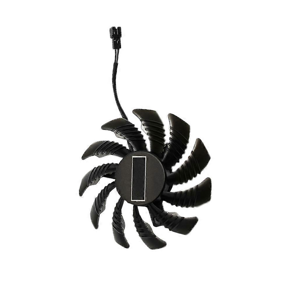 Video Card Fan Replacement Graphic Card Cooling Fan Computer Supply 75mm Black Square Cooling 1Pcs