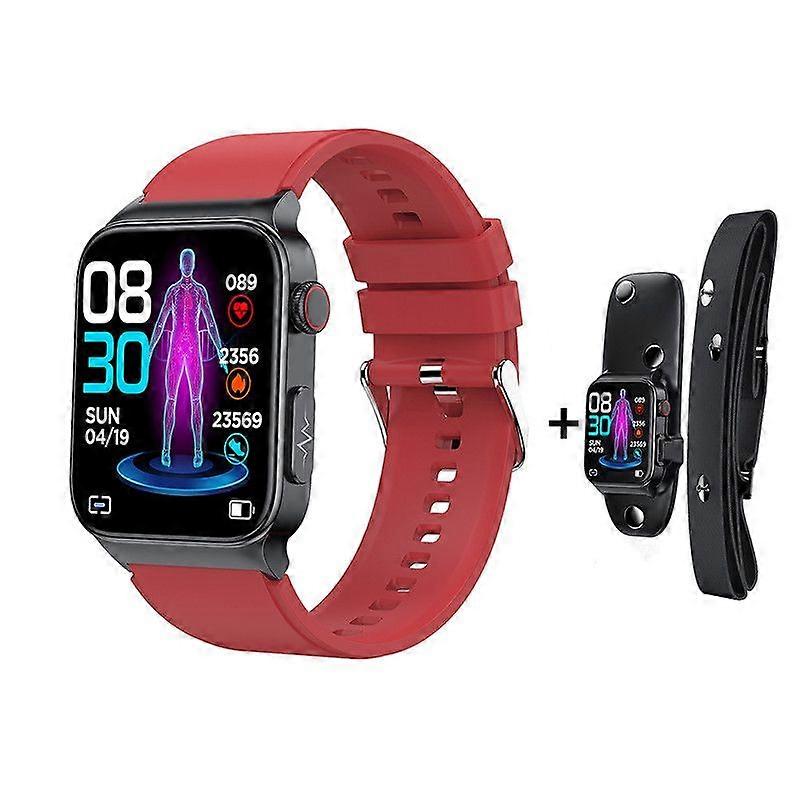 Smart watch, 1.92-inch large screen, multi-sport mode, suitable for Android and iPhone, Black
