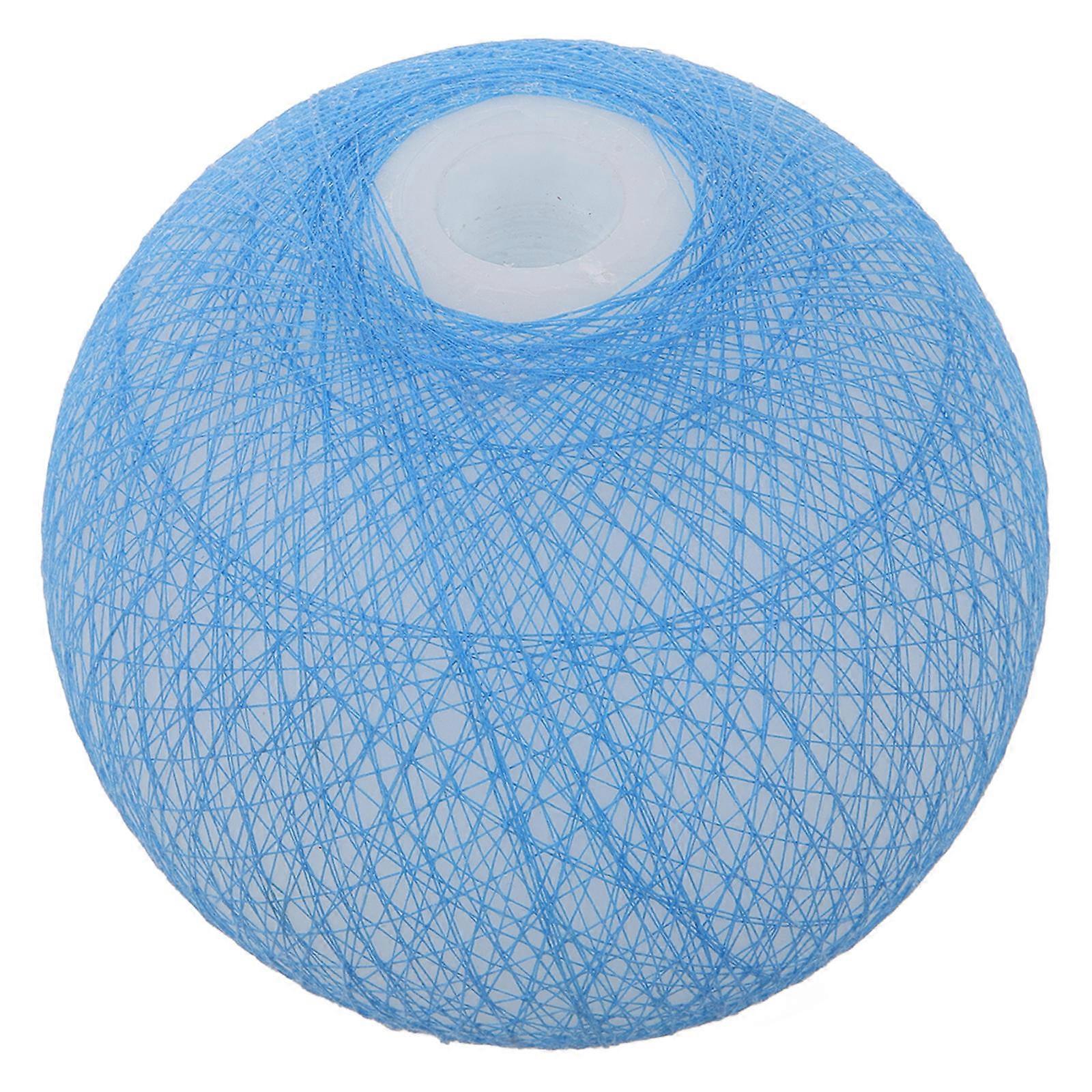 Replacement Plastic Shade Globe Lampshade Light Diffusion For Homeowners 12.00X12.00X12.00CM -Blue 1Pcs