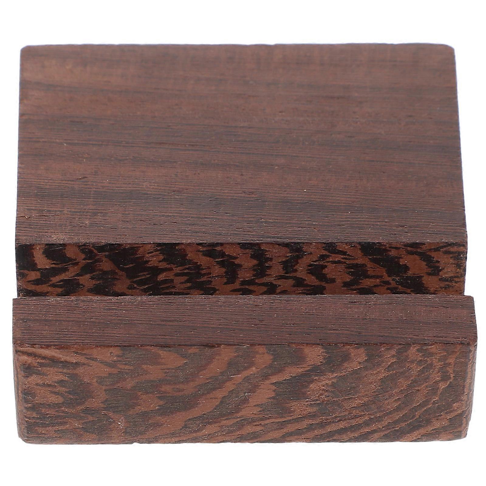 Walnut Multi Function Phone Holder Stand for Desktop – Durable and Versatile for Home, Office, and School Use for Video and Webcast Viewing