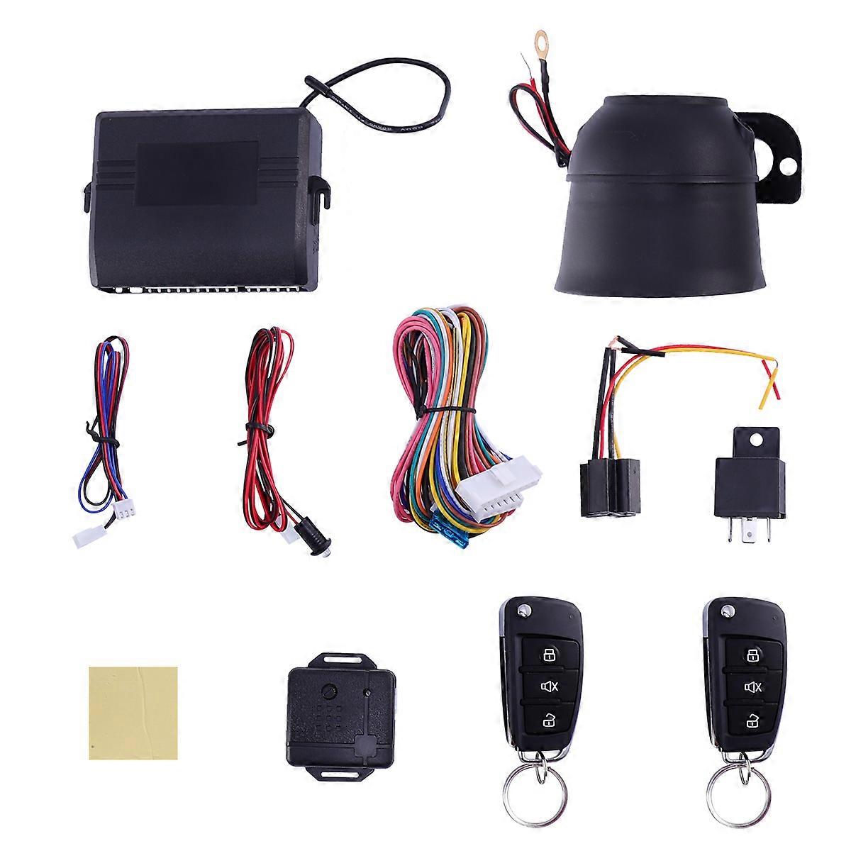 Anti-Theft Devices For Vehicles One-Way Security System Abs 1Set