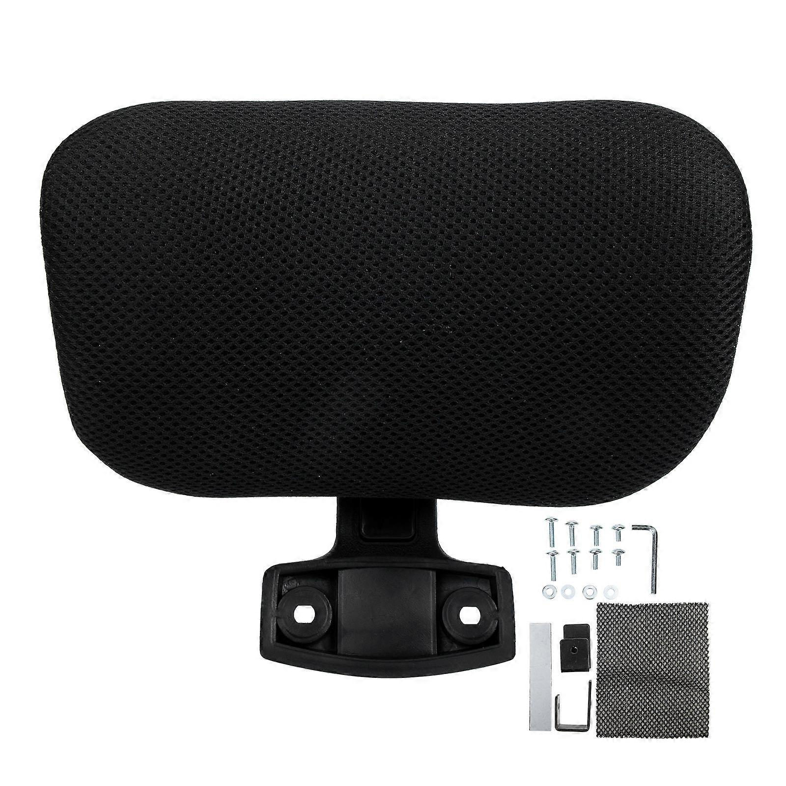 Office Chair Headrest Attachment Adjustable Computer Chair Head Pillow For Adults Office Use Black 26.00X24.00X10.00CM Neck Protection 1Pack