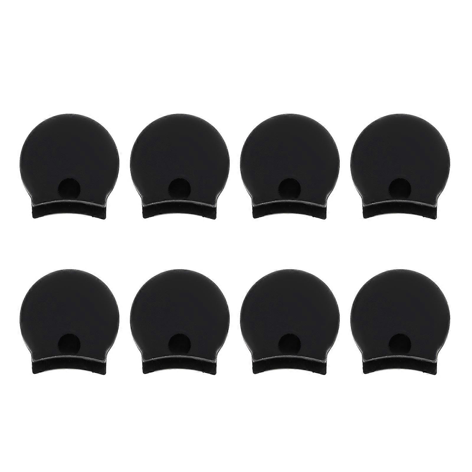 Clarinet Thumb Rest Accessory For Musicians Comfortable Playing Black Silicone 10Pcs