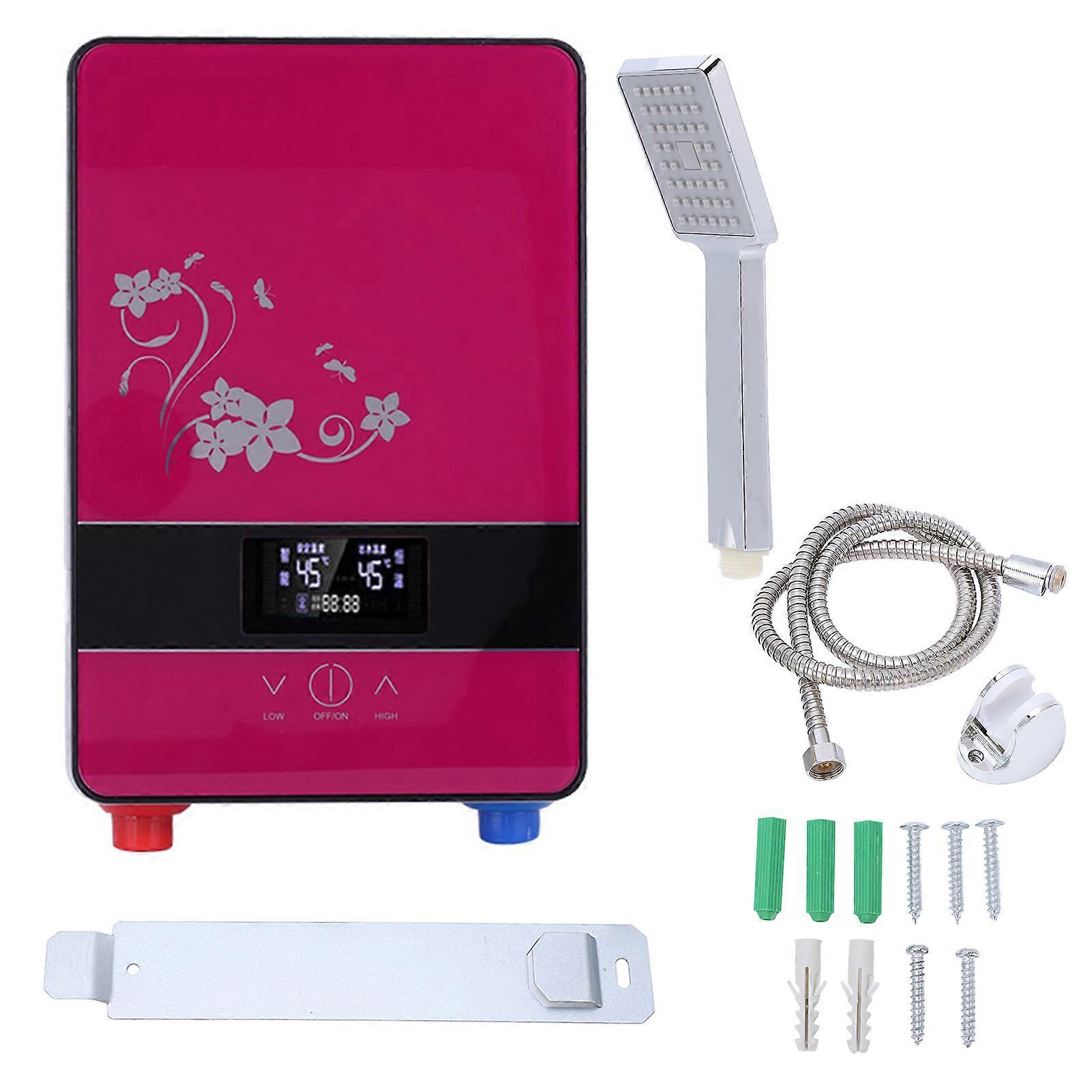 220V 6500W Instant Electric Tankless Water Heater for Bathroom Shower