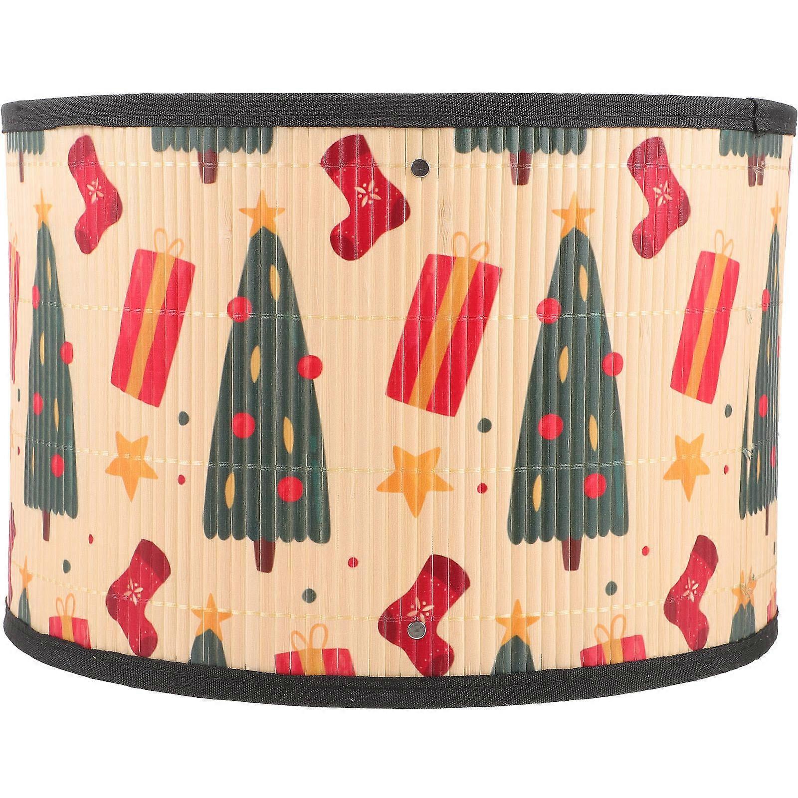 Ceiling Mounted Lamp Cover Bamboo Material Diffusion 1Set