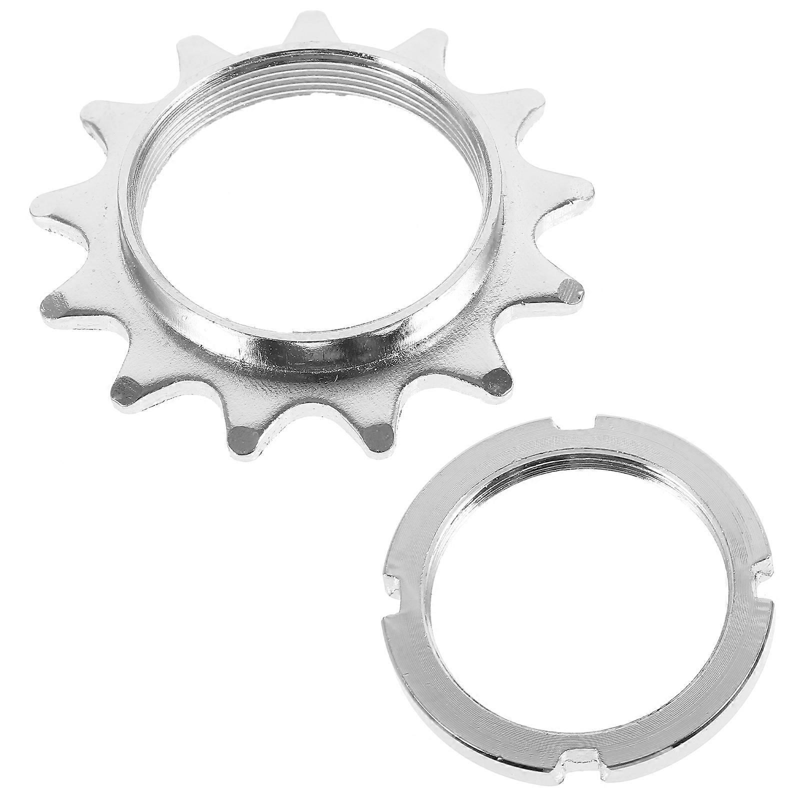 Hubs Bicycle Freewheel Metal Bike Single Freewheel Smooth Operation Wear Resistance Cyclists 1Set