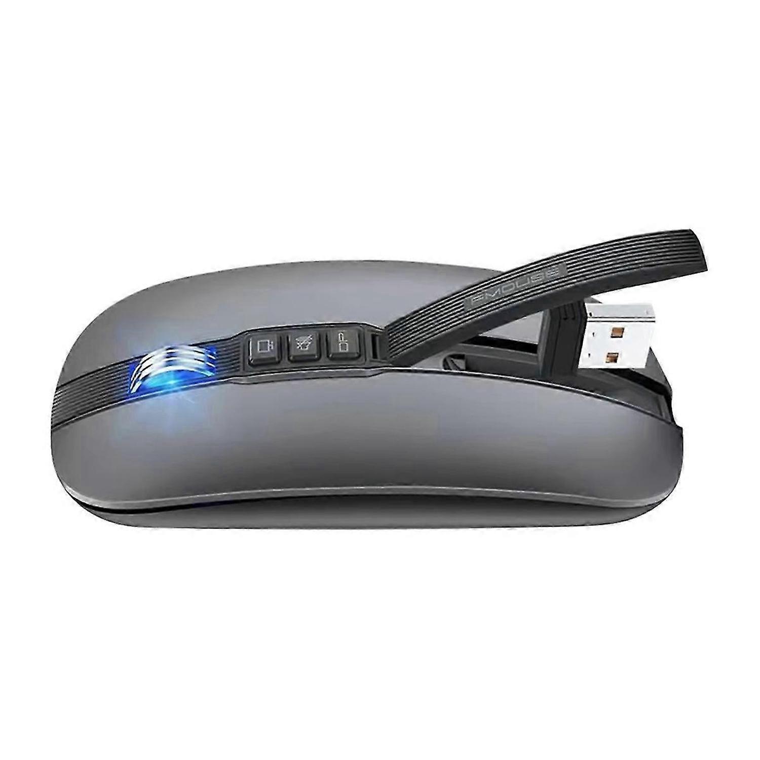 Wireless Bluetooth Mouse 2.4G Wireless Office Mouse Tablet PC Notebook Dual Mode USB Charging Mouse