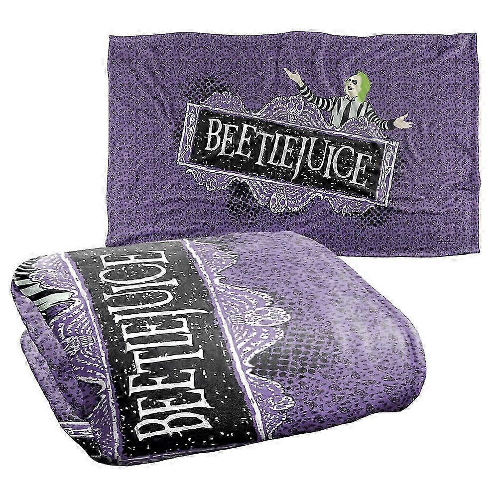 Beetlejuice Inspired Silky Touch Super Soft Throw Blanket