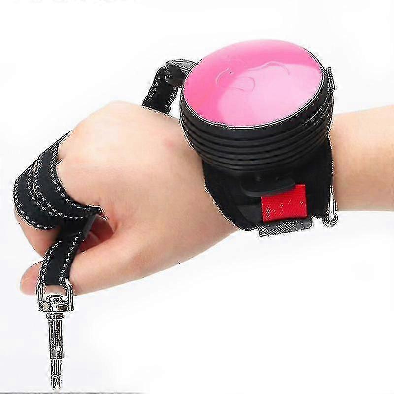 Extendable Automatic Reflective Nylon Pet Leash, Wrist Pull Rope with Light Ideal for Hiking, Suitable for Small Medium Pets