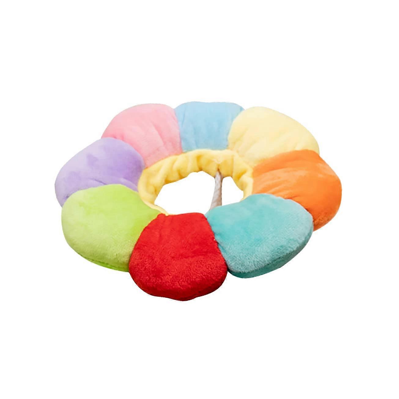 Sunflower Pet Recovery Collar Adjustable Post-Operative Collar For Dogs And Cats Soft Breathable Material Size S-XL