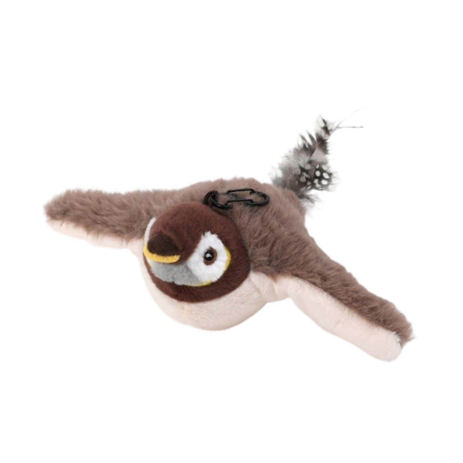 Electronic Interactive Cat Toy - Realistic Chirping, Chew Simulation, Fun for Training and Play, Ideal for Indoor Cats