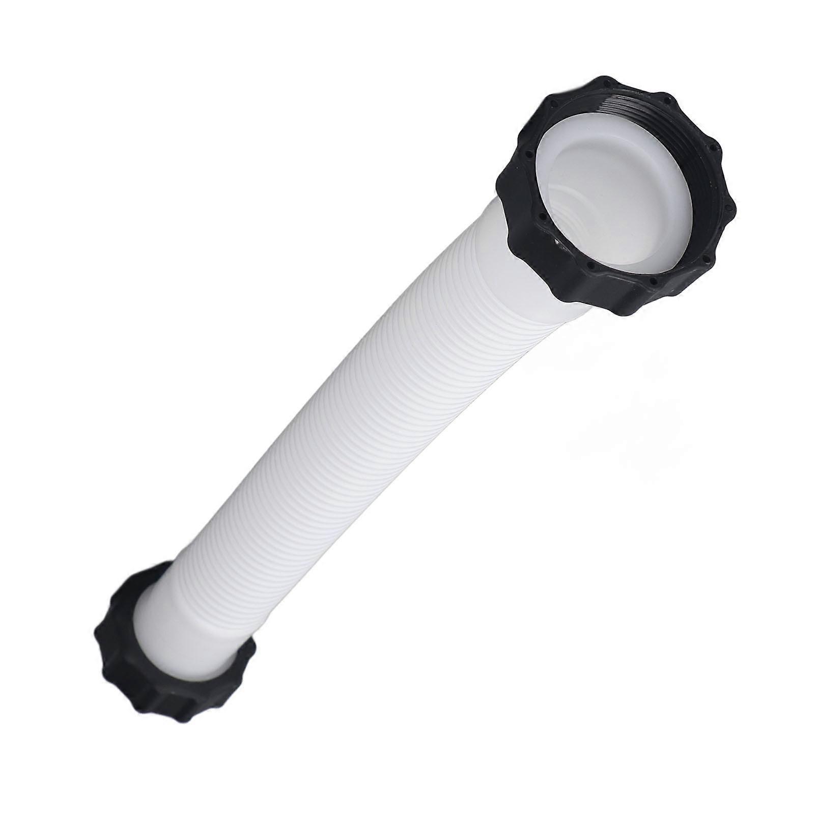 Pool Pump Replacement Hose for 1.5in Diameter Replacement Pool Hose for Above Ground Pools White