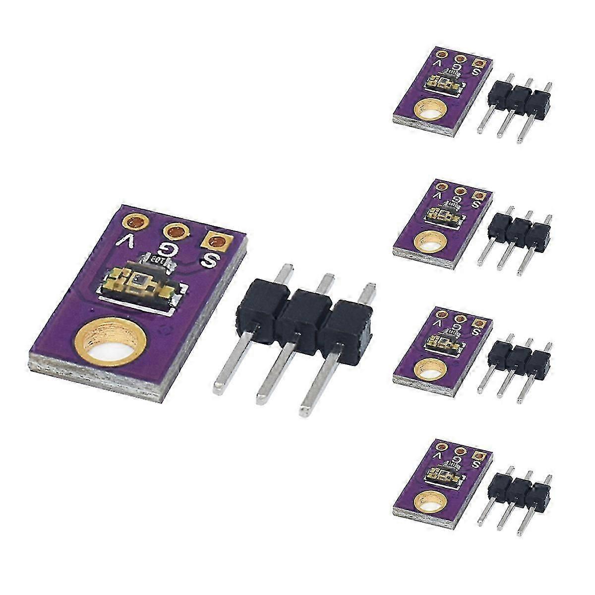 5Pcs TEMT6000 Light Sensor Professional TEMT6000 Light Sensor Module