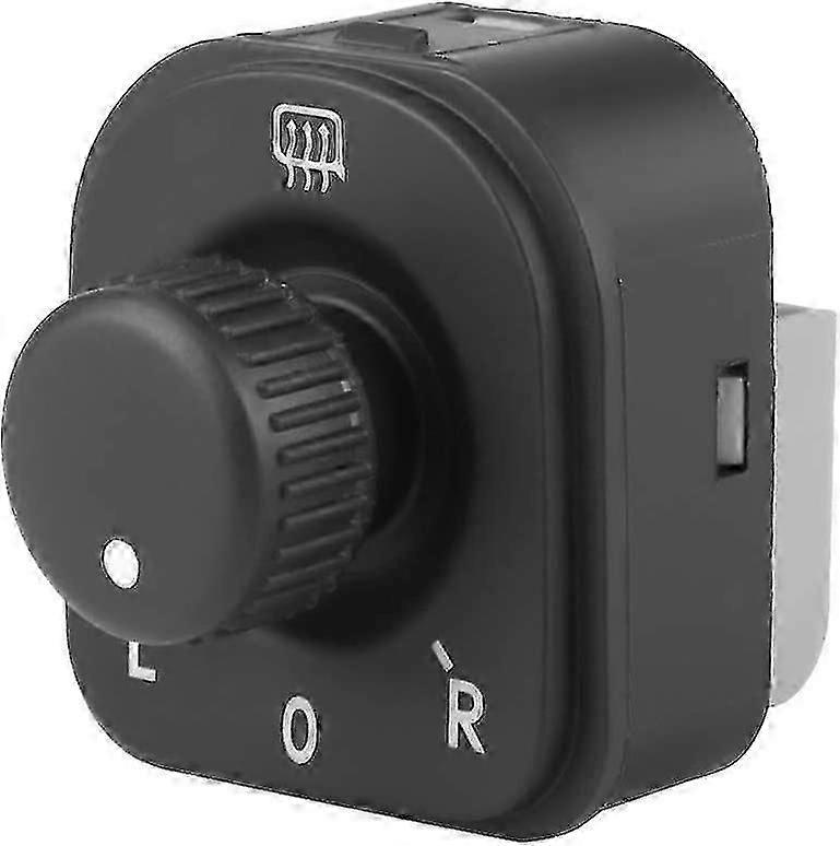 Car Side Mirror Control Switch Knob Window Control (black) (1pcs)