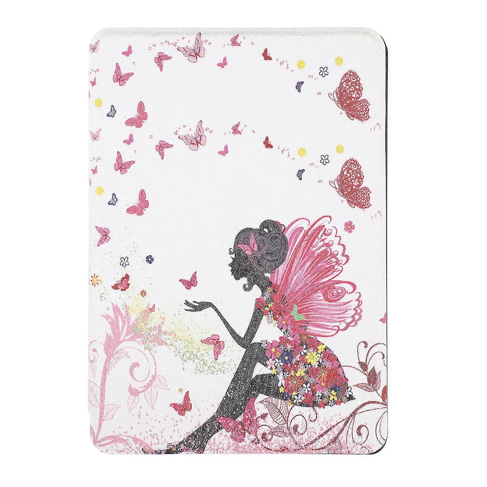 Slim Fit Ebook Cover For Paperwhite 4 Daily Use Pink 17X12X1.5CM Sleep 1Pcs