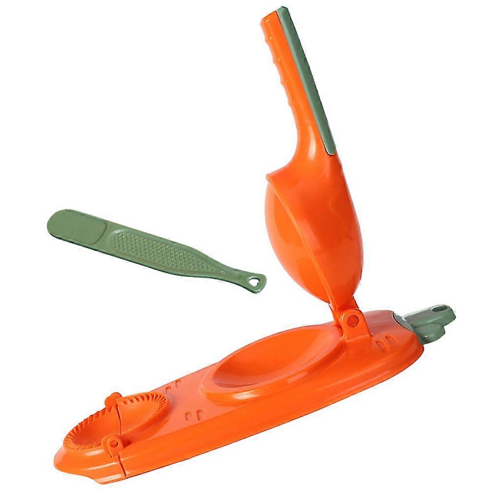 Dumpling Making Tool Round Shape Canteen Use ABS Material 1Set