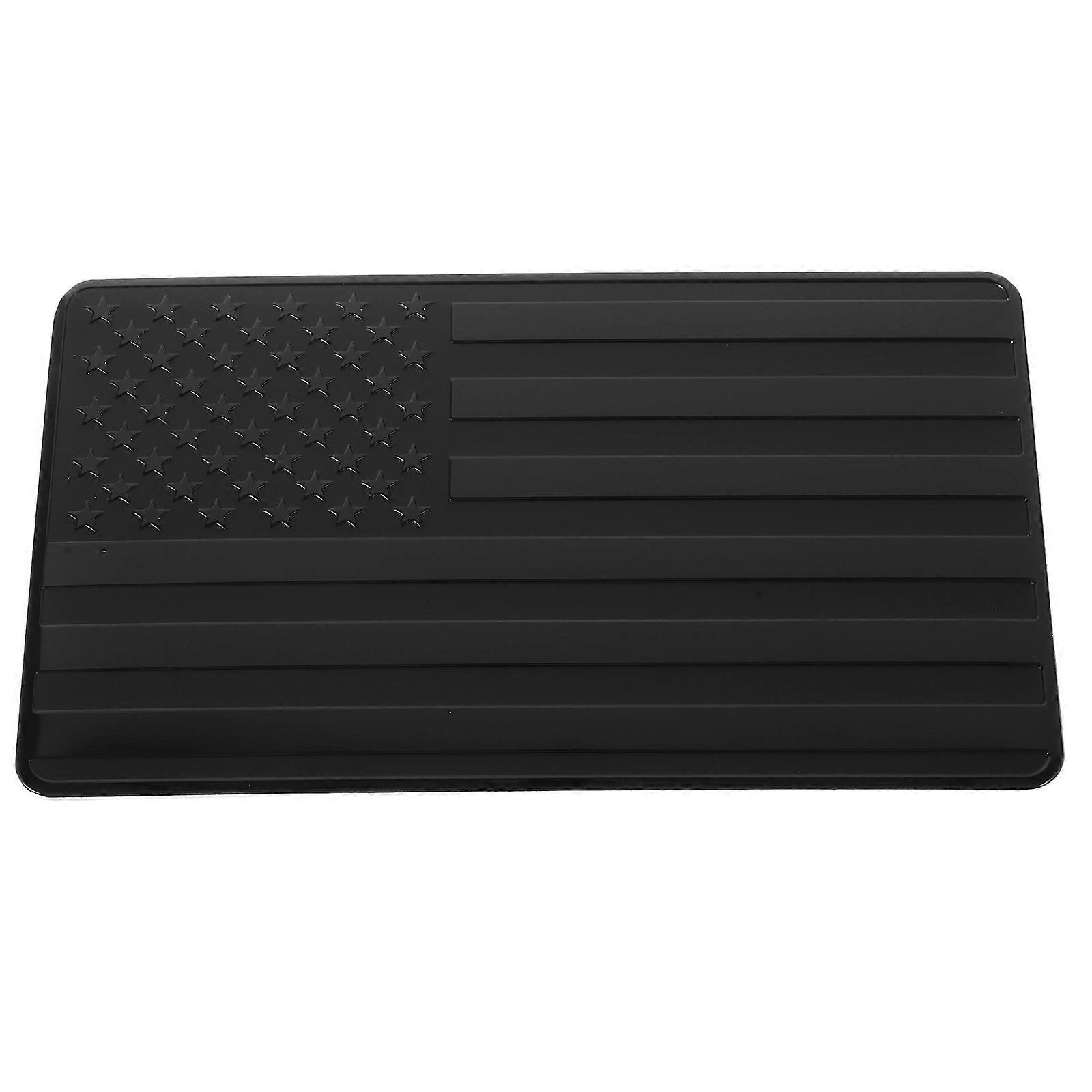 מדבקה עמידה בפני דהייה מדבקה לרכב דגל אמריקאי אלומיניום 1 יחידות