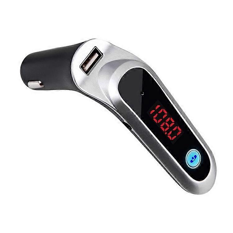 S7 FM Auto Bluetooth USB Ladegerät, Farbe: Silber S7 Silber