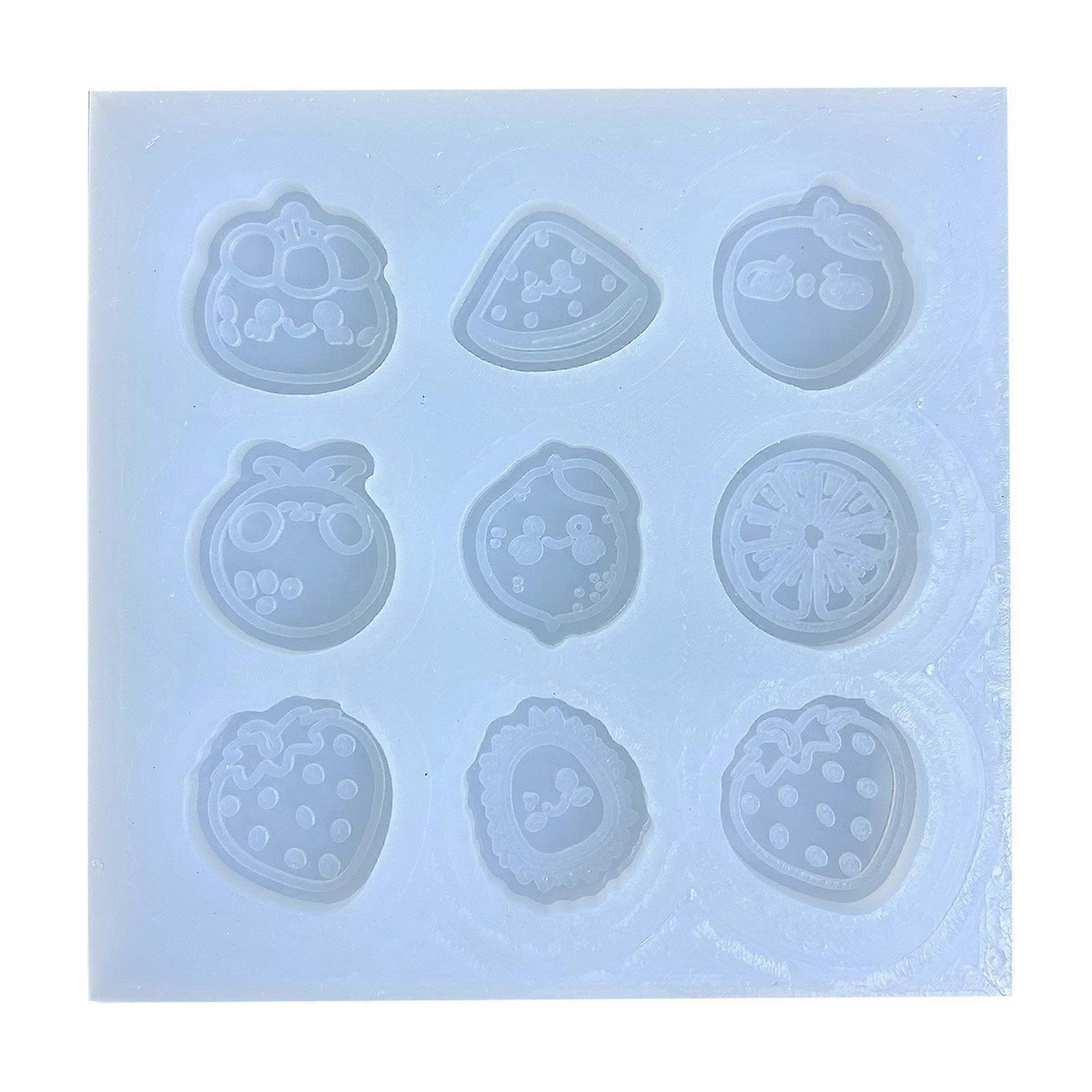 Fruit Resin Fillings Molds DIY Epoxy Resin Molds for Quicksand Casting Molds