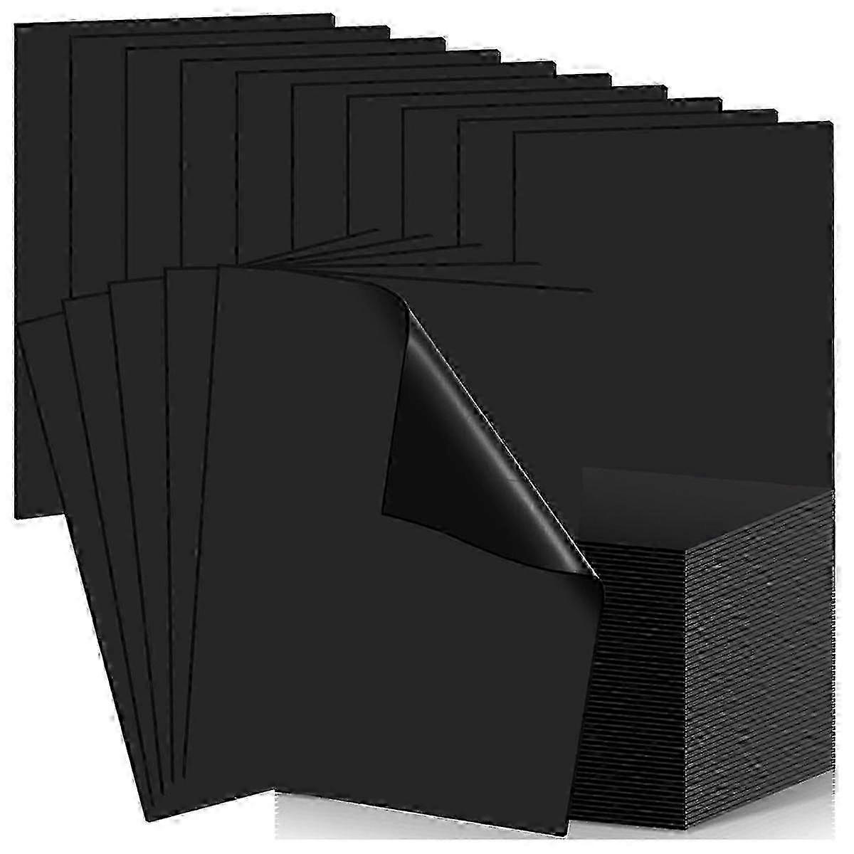 24-Pack Non-Adhesive Magnetic Boards 8.5 x 11 Inches - Plain Craft Boards for Scrapbooking & Photo Organization, Easy DIY Projects