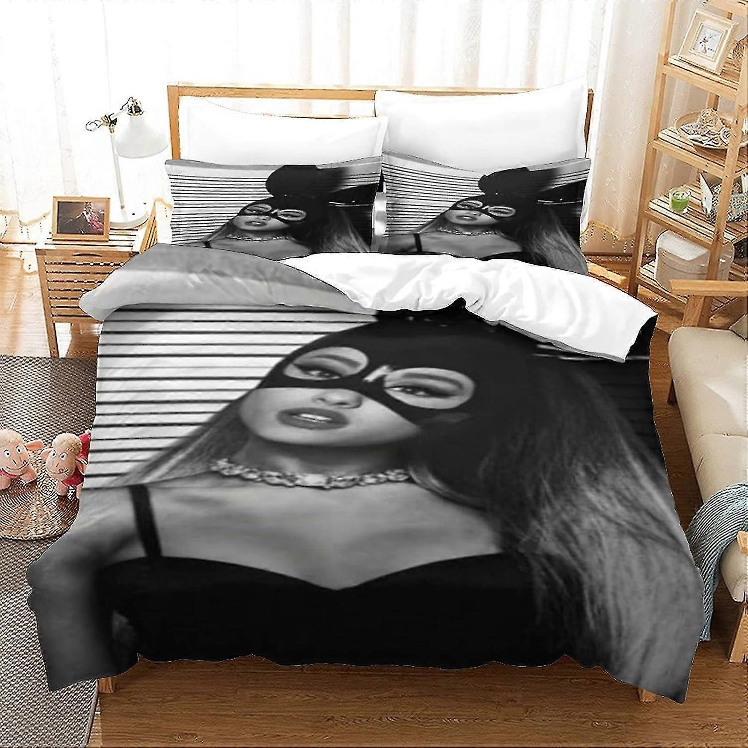 Soft Bedding Set with Pillowcases, 3D Printed Duvet Cover and Quilt Cover, Easy Care, Unique Design, Anti-allergy