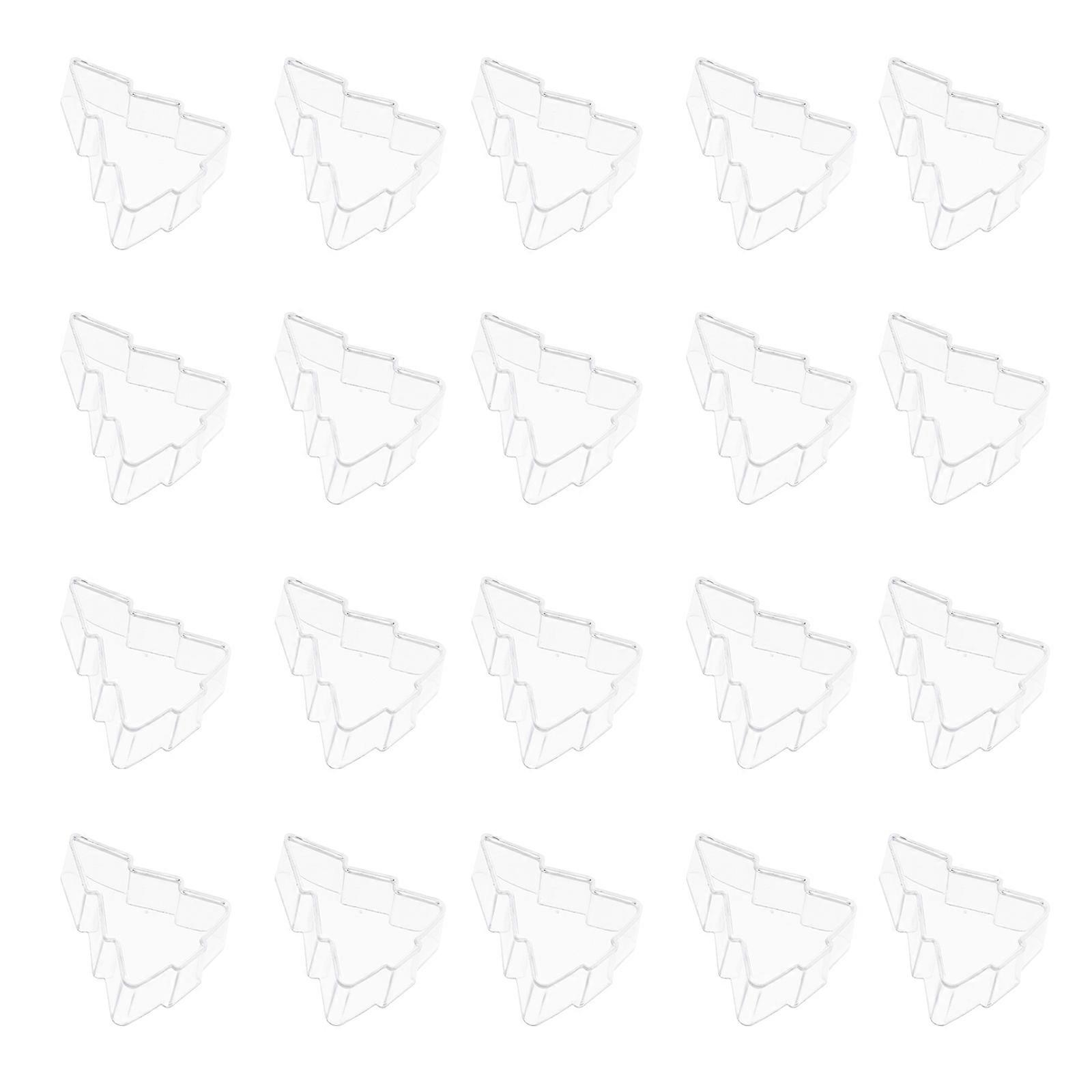 20pcs Plastic Candle Containers Flame Retardant Shells for DIY Candles