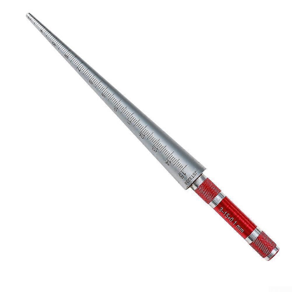 Conical Feeler Cone Gauge For Measuring Internal Diameters 1-45 mm With Engraved Scale 3-15 mm