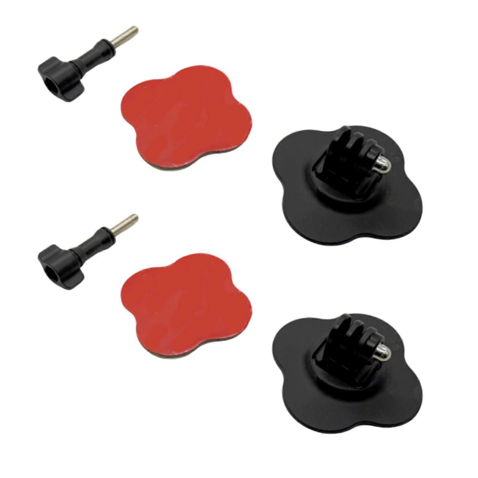 Quick Release Camera Mounting Base With Adhesive Secure Attachment For Cycling Skiing Racing Heavy Load Capacity Multicolor