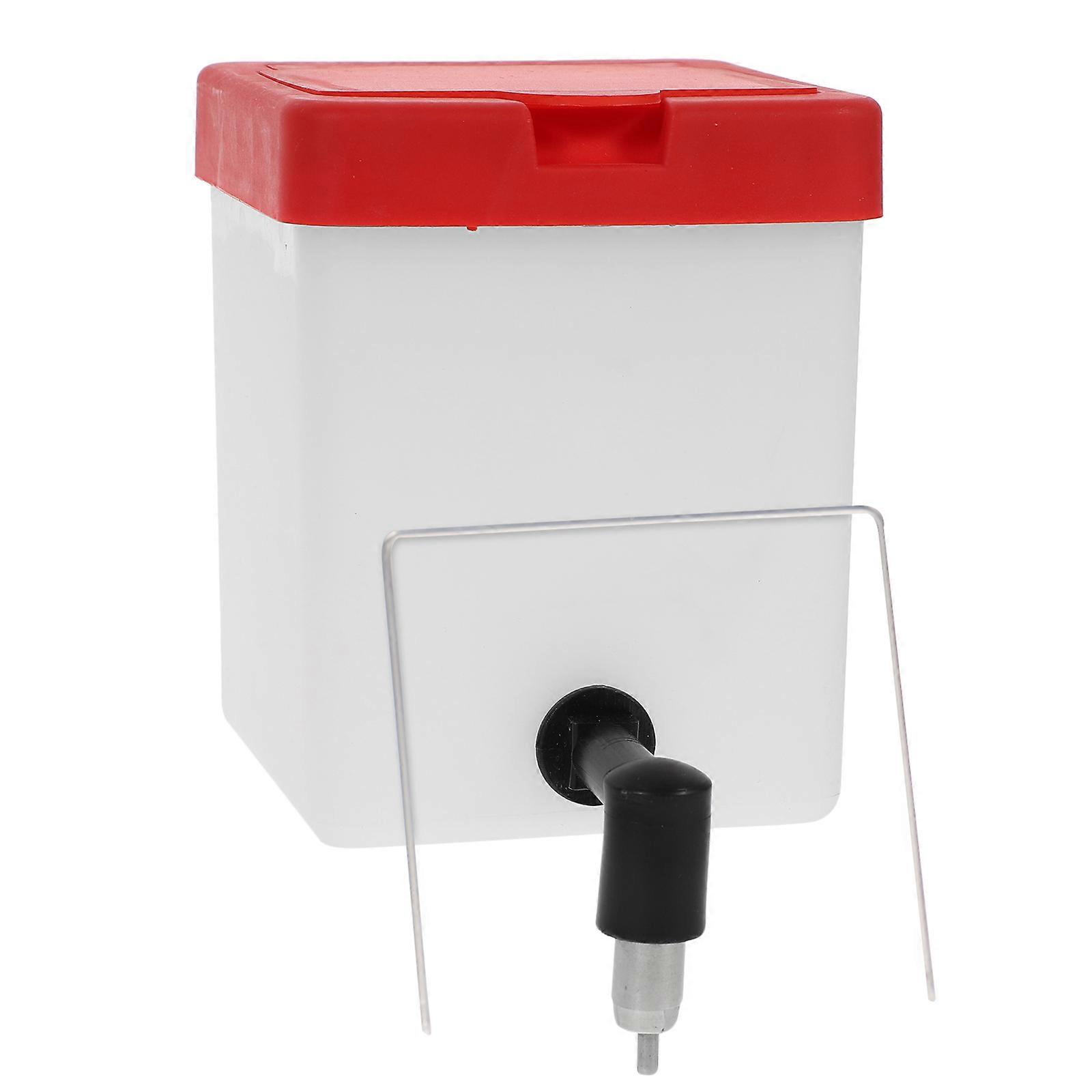 Automatic Rabbit Drinking Fountain Leak Proof Water Bowl Durable Design for Various Cage Types Easy to Install and Maintain