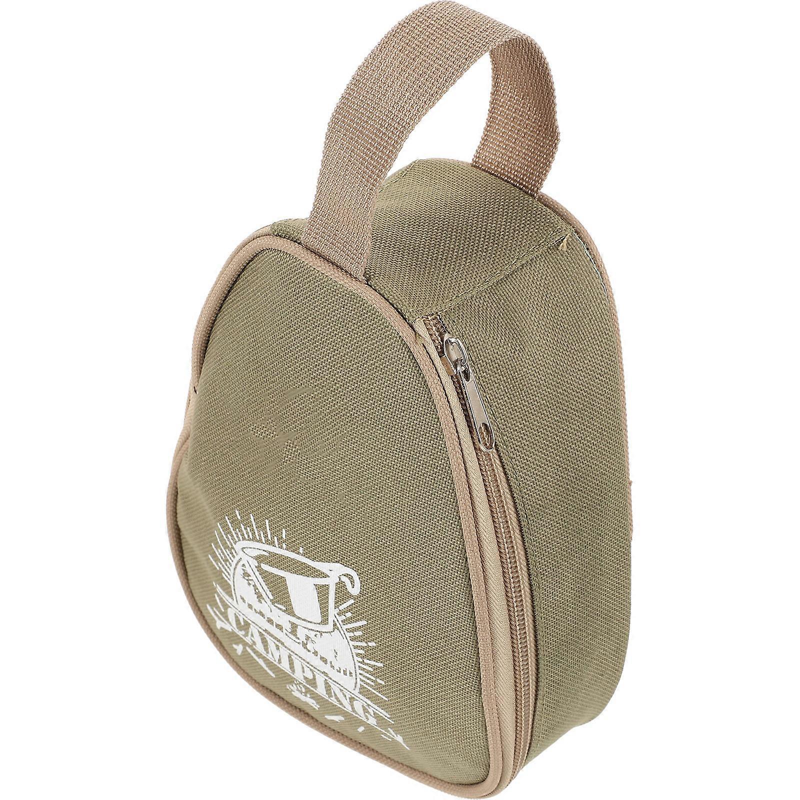 Cutlery Bag Tableware Storage Bag Outdoor Storage Camping Bag Durable Material Rectangular Shape 20.00X15.00X5.50cm 1Pack