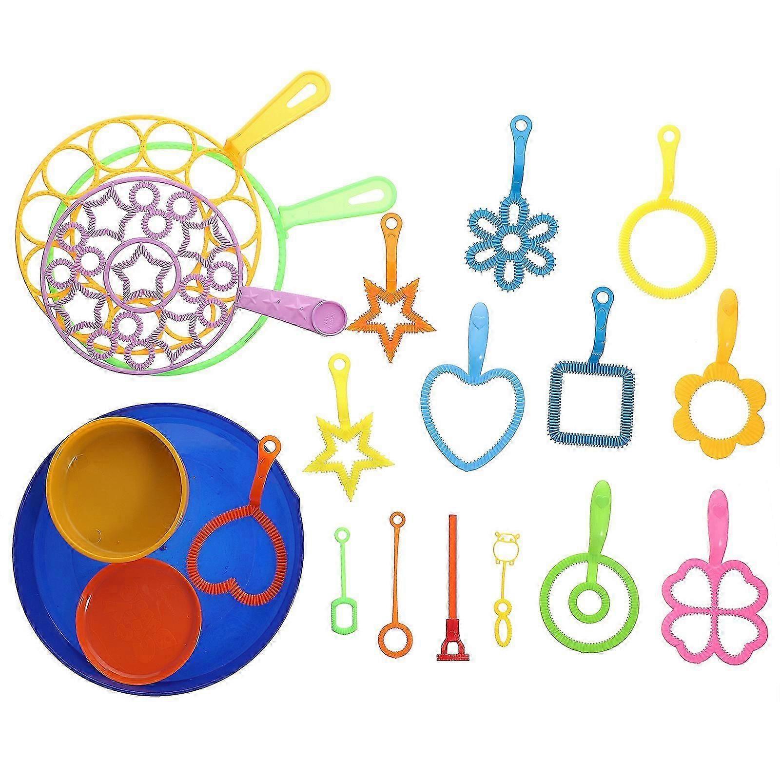 20 τεμ παιδιά υπαίθρια Playset υπαίθρια παιχνίδια Bubble Wands παιχνίδι μεγάλο ραβδί φυσαλίδων κατασκευαστής φυσαλίδων