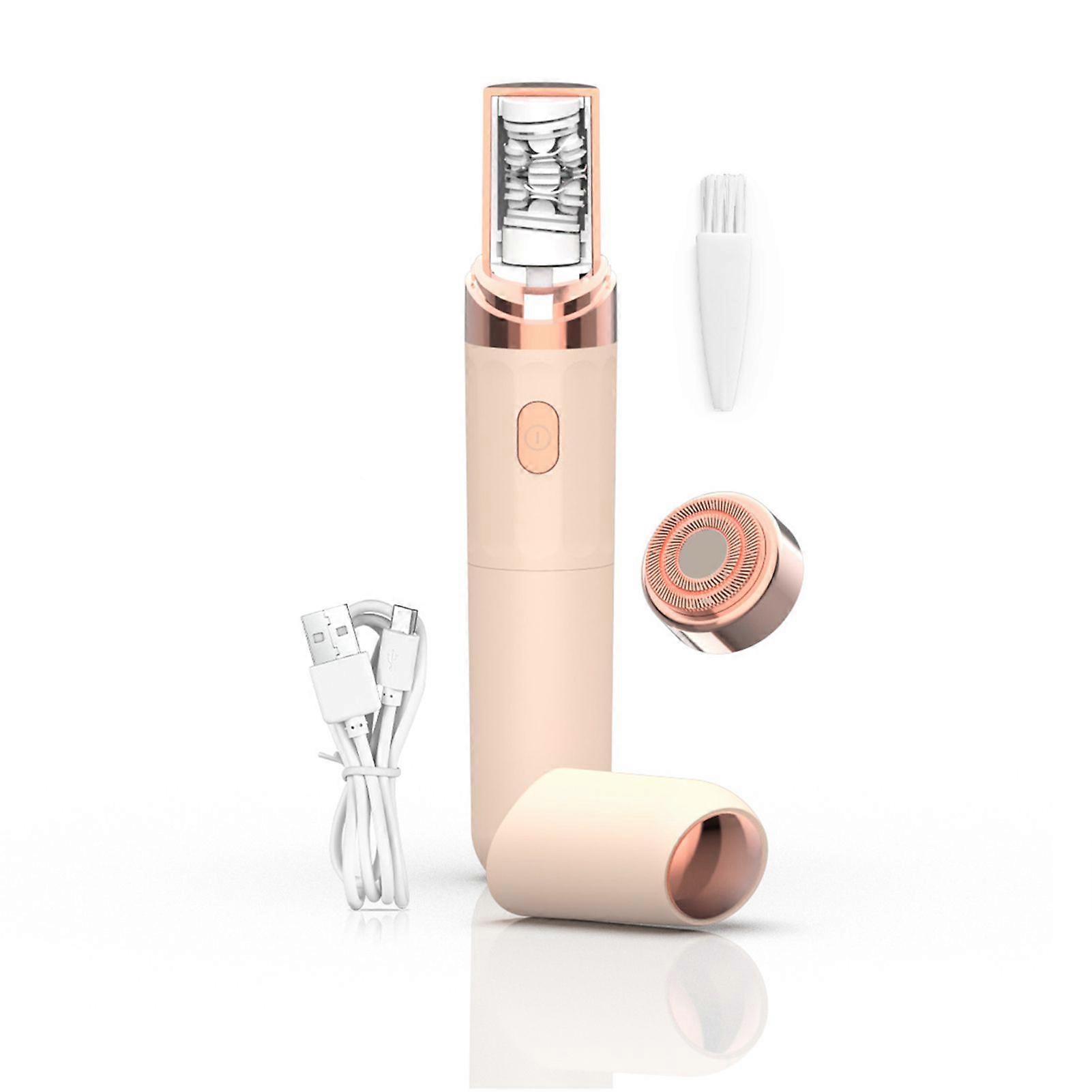 Pluxy Epil Pro 3.0 Cordless Face Epilator - 2-in-1 Electric Eyebrow Razor & Hair Remover for Face, Hand, Legs, Underarms