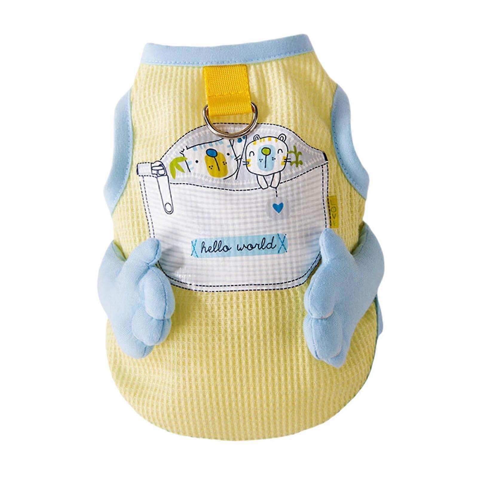 No Pull Dog Harness Lightweight Vest for Puppies and Cats, Size Medium, Comfortable Pet Clothes