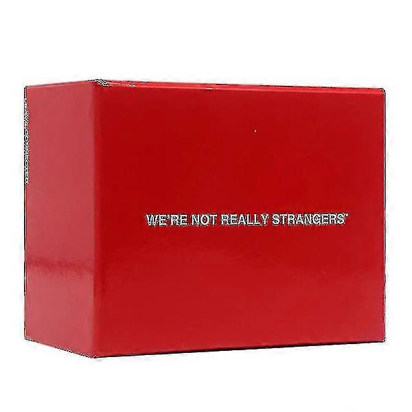 We're Not Really Strangers - An Interactive Card Game for Adults and Ice Breakers