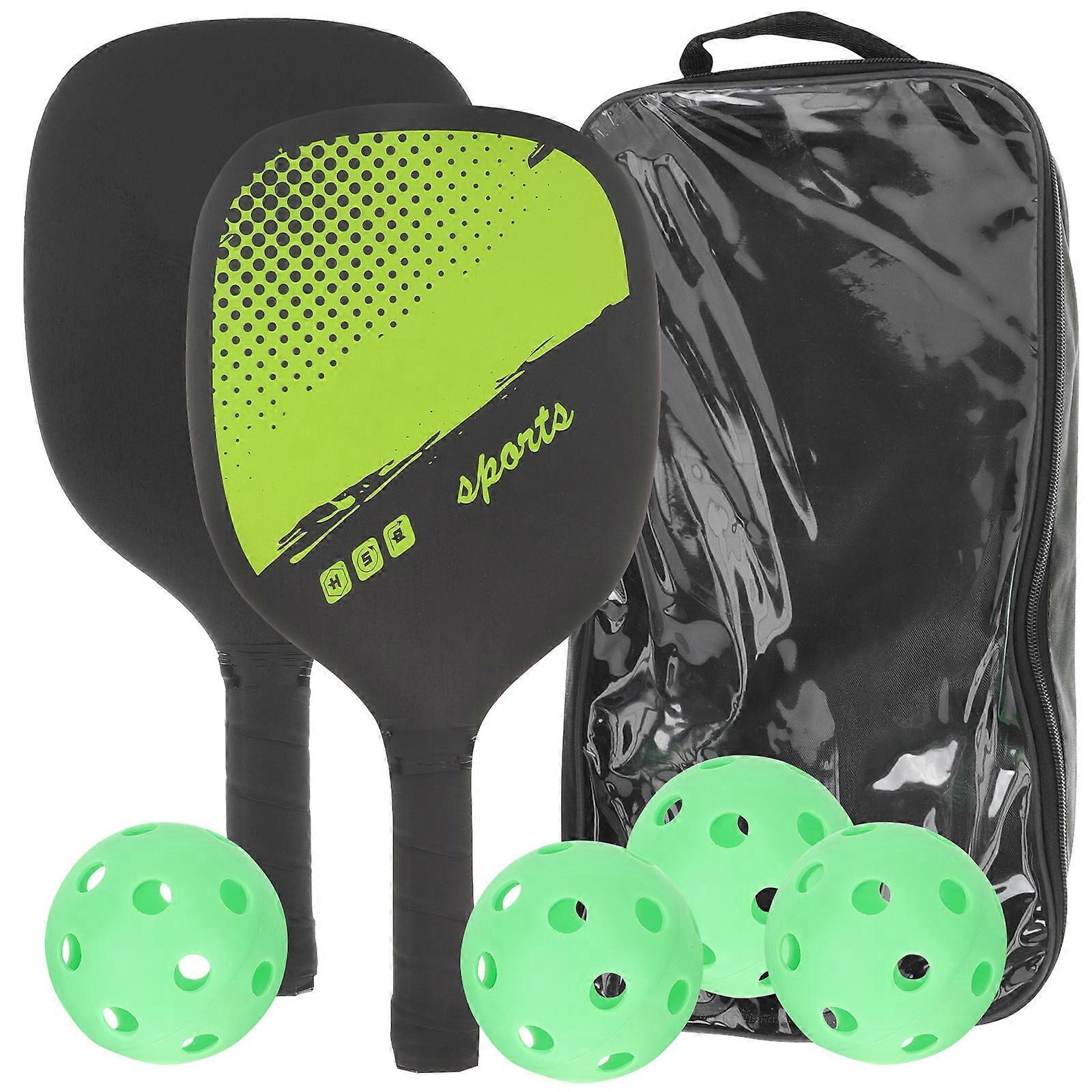 Professional Design Pickleball Set Beginners Intermediate Players ABS Material Ergonomic Grip 1StorageBag