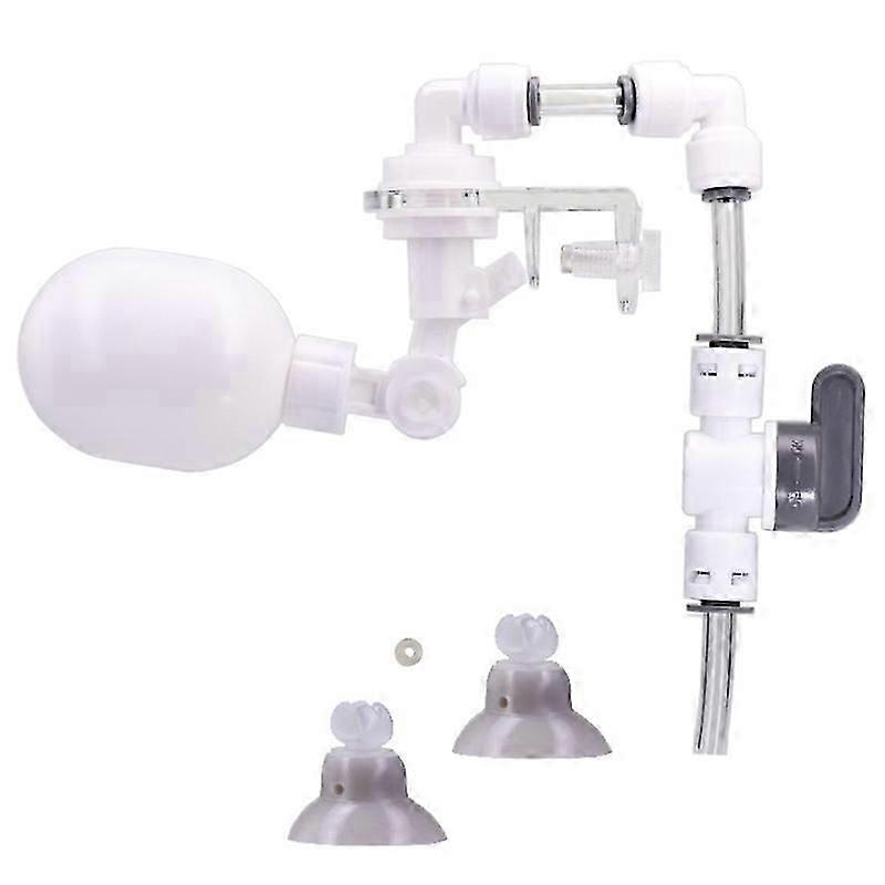Auto Water Filler Adjustable Float Valve Auto-top-Off Solution for Aquarium