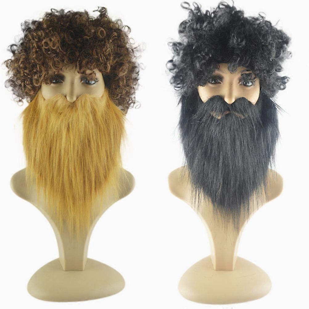 Beard Fake Simulation Beards Costume Realistic Imposing Stage Performance