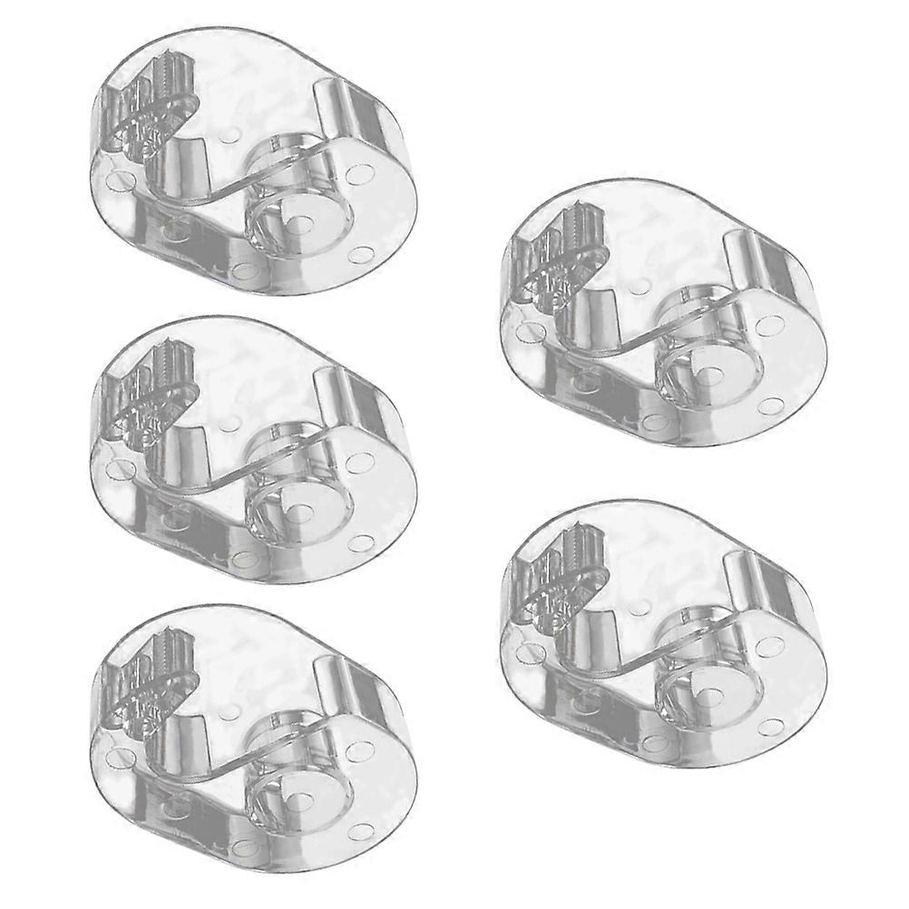 Portable Tape Cutter Dispenser Made of Acrylic for Office Use White Transparent Sturdy and Durable