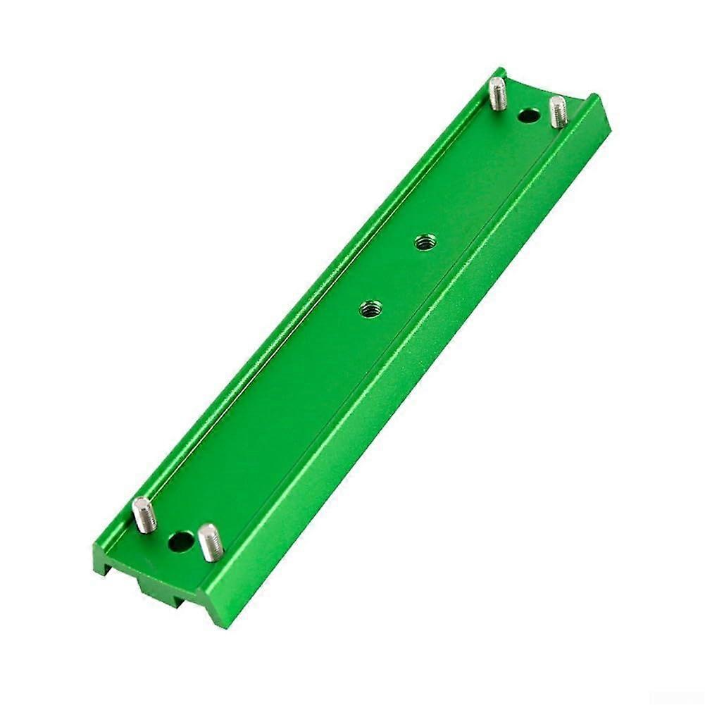 Astronomical Telescope Plate Aluminum Alloy Dovetail Mounting Plate For Standard Dovetail Rails Green