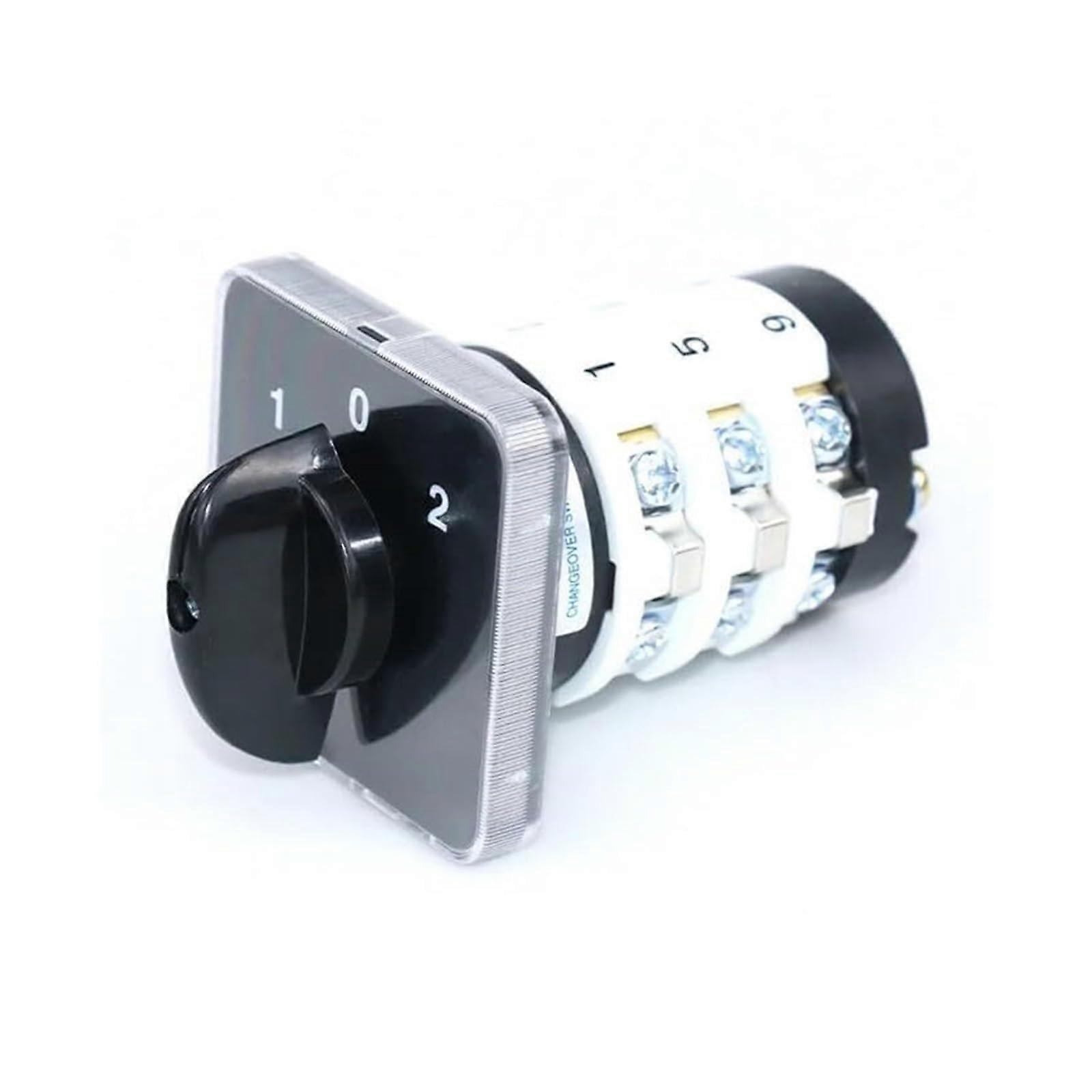 Rotary Switch SZL9-20/3 20A ON-OFF-ON 3-Phase Selector Switch for Ultrasonic Equipment and Industrial Control Applications