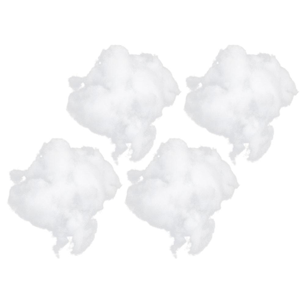 Pillow Pp Cotton Stuffing 4 Packs Pillow Filler For Cushions 20.00X15.00X5.00cm Material