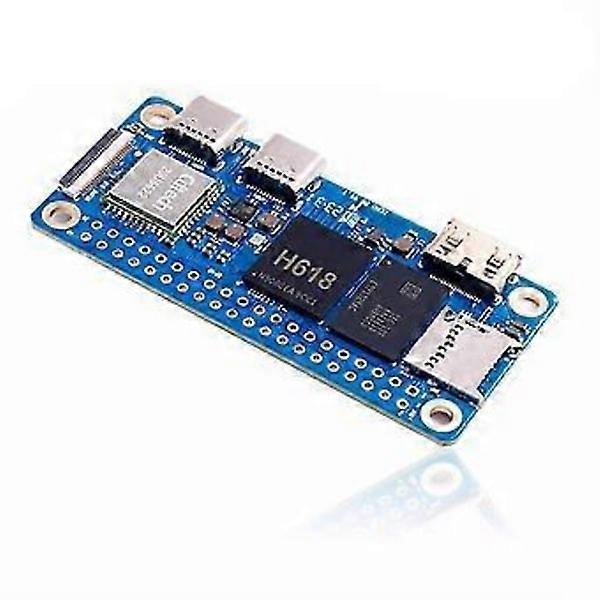 Für Zero 2W Development Board 1,5G RAM + Kühlkörper + Gehäuse DDR4 Mini PC H618 WiFi5 Bluetooth5.0 Unterstützung für 4K 60FPS