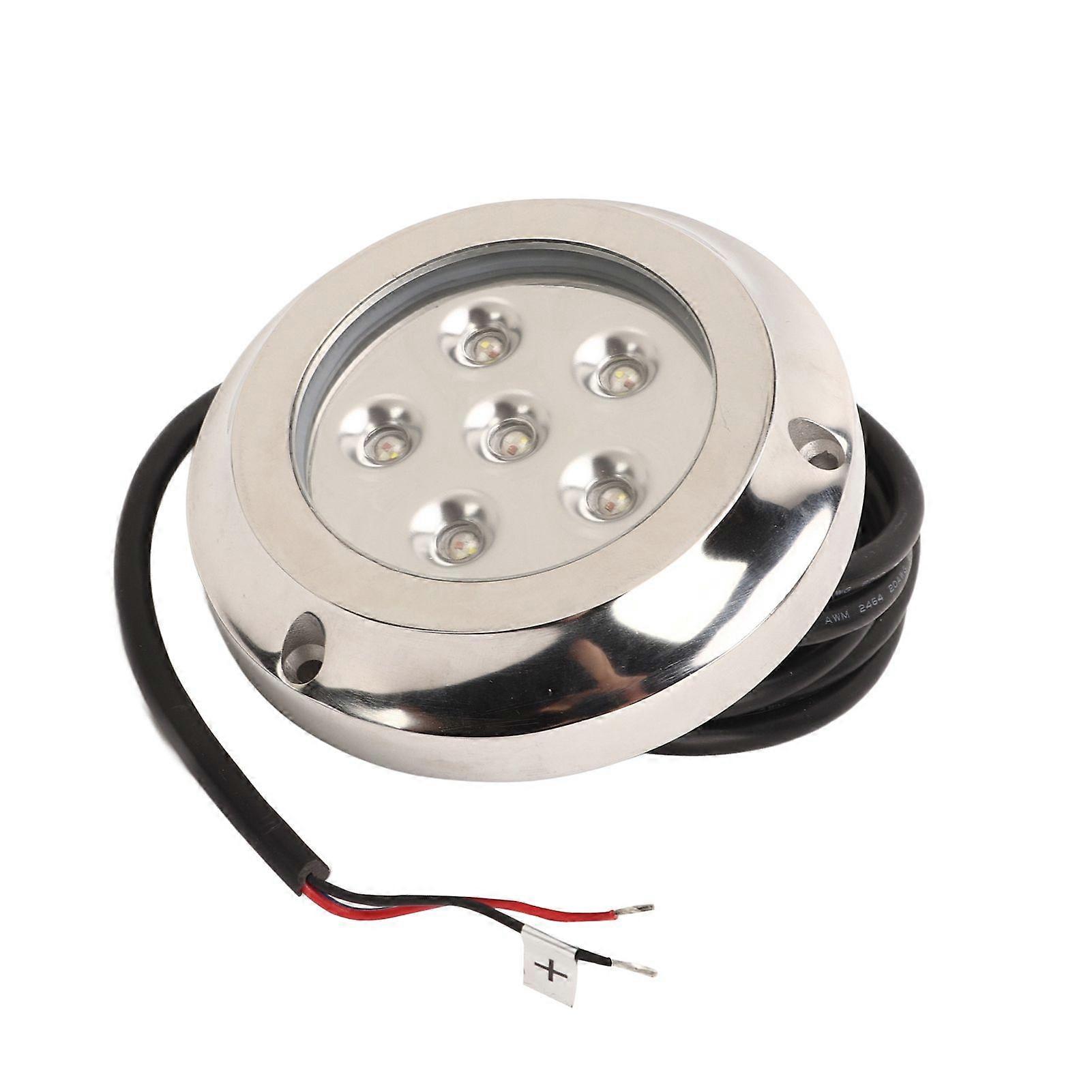 underwater light for yacht 6 LED chips 100 lighting angle